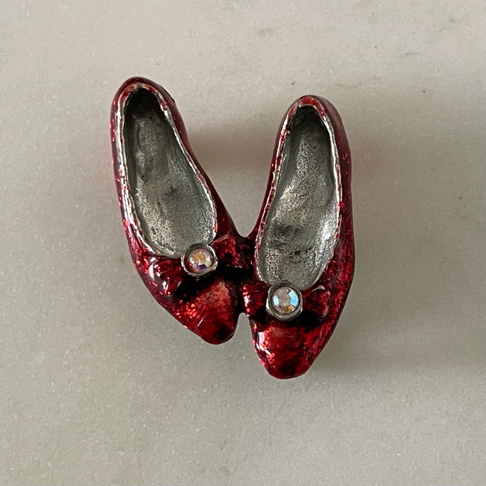 CCI Ruby red shoes pendant.